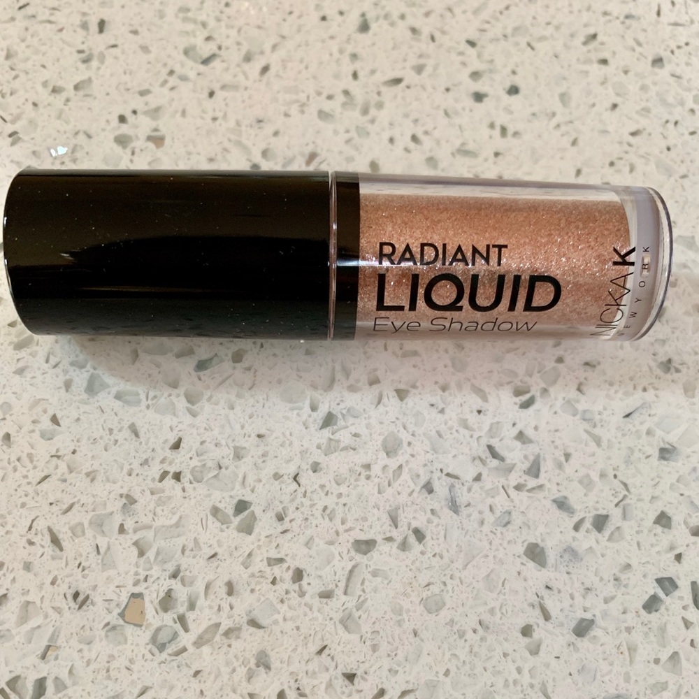 Rose gold liquid glitter eyeshadow  (stila dupe)